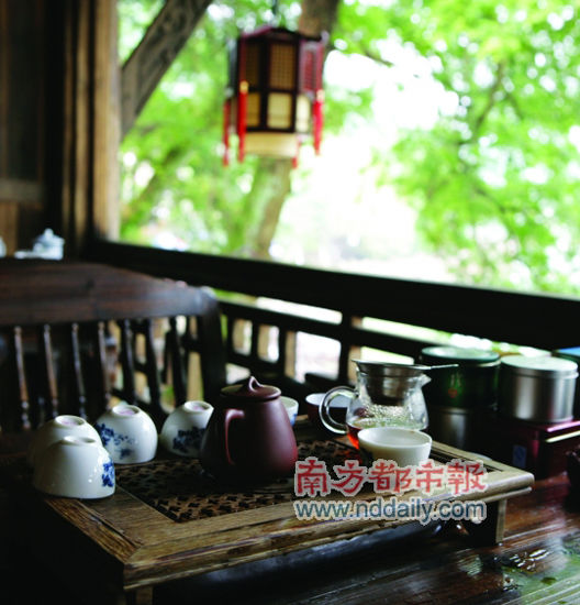 山中清涼，正適合避暑